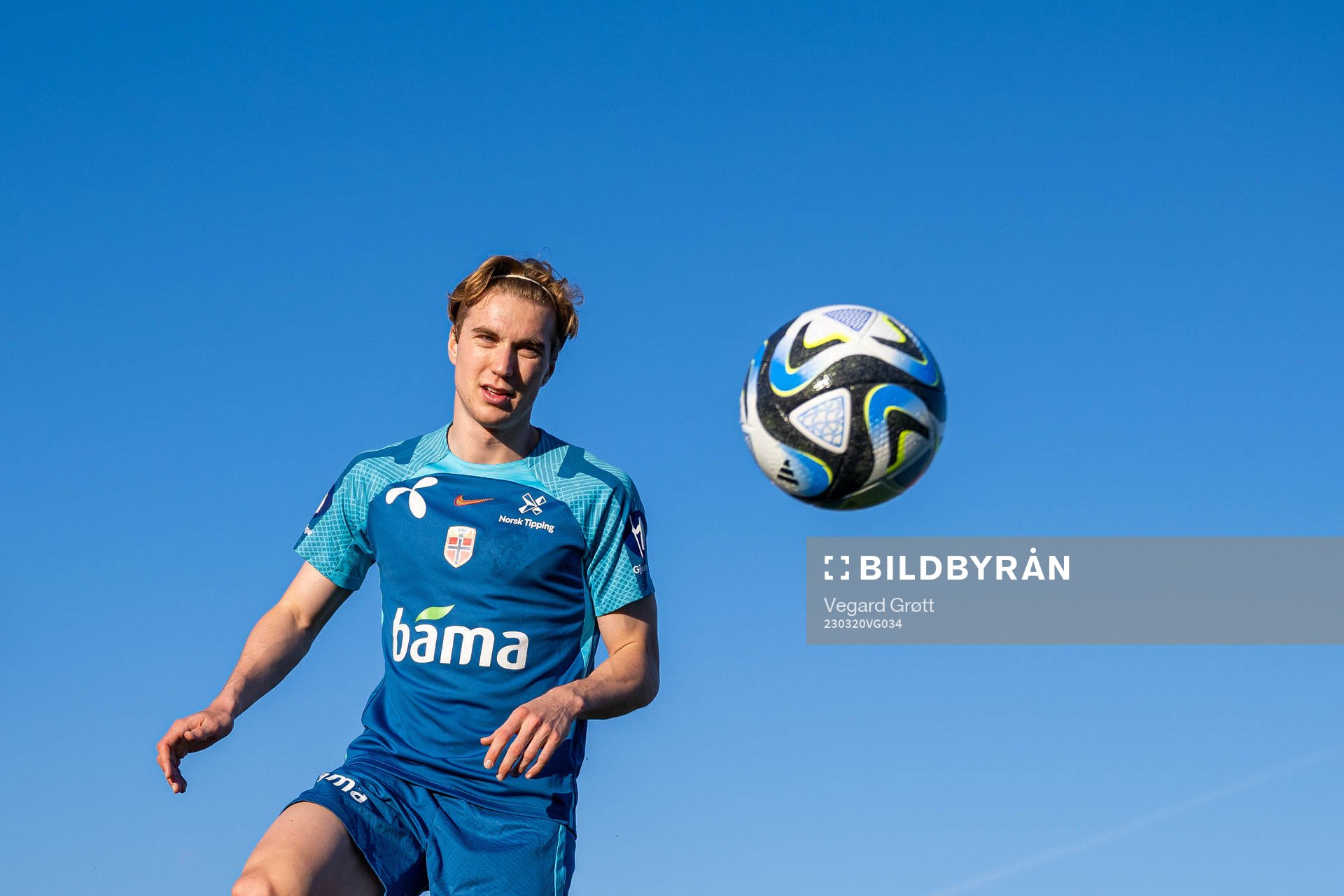 Kristian Thorstvedt of the Norwegian national football team