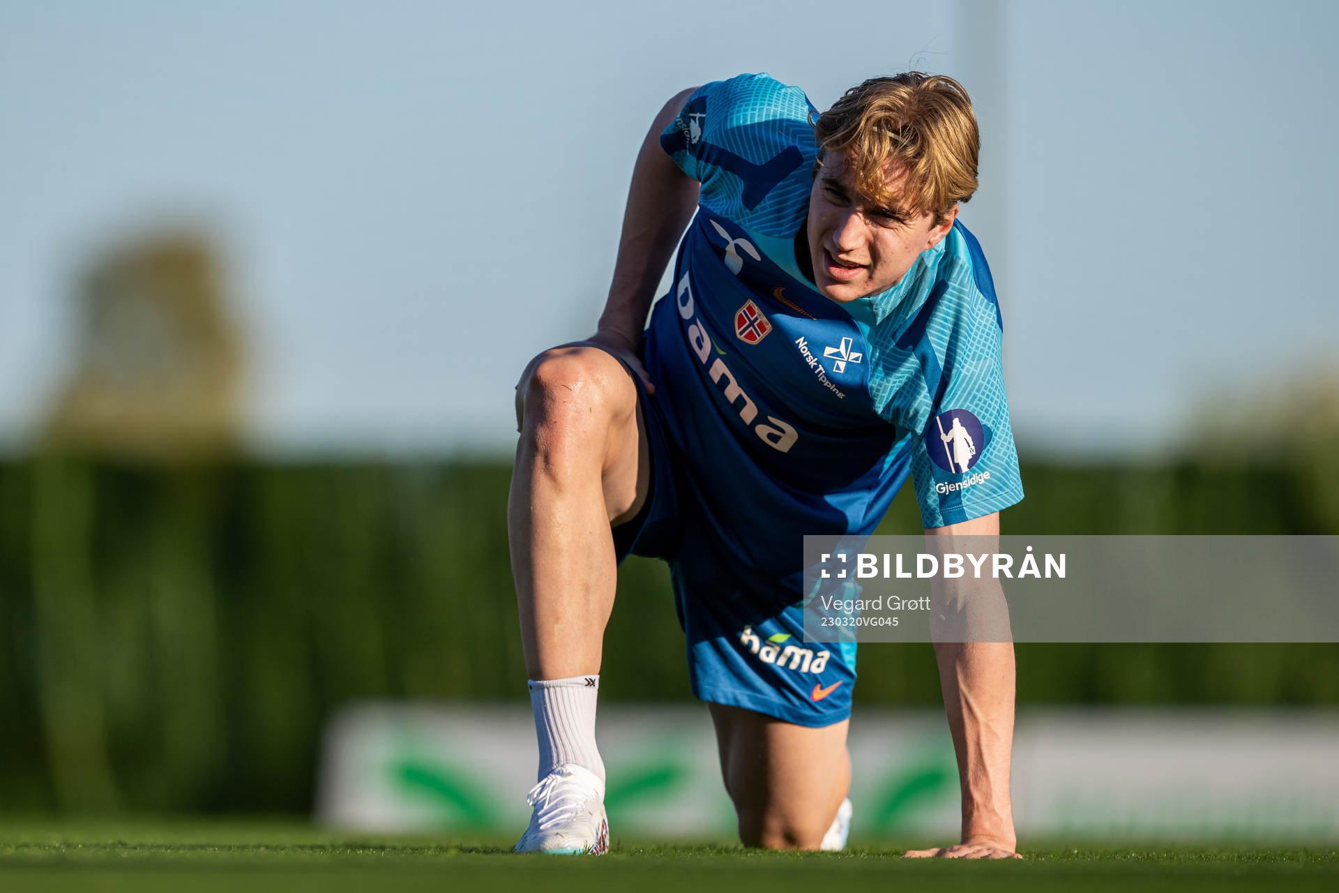 Kristian Thorstvedt of the Norwegian national football team