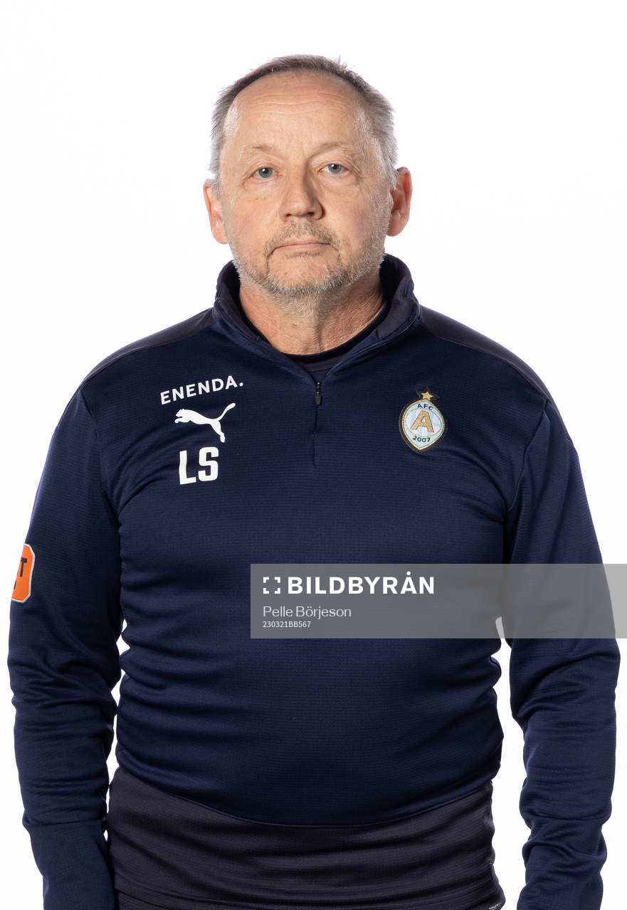 Eskilstunas materialförvaltare Leif Sundelius poserar för en lagbild den 21 mars 2023 i Eskilstuna.