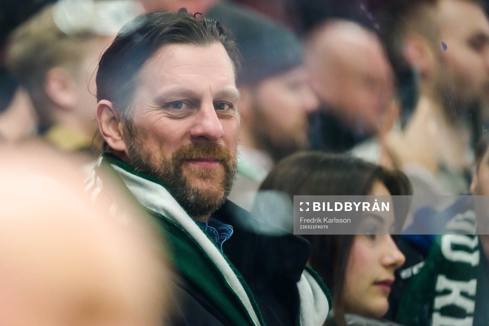 Före detta Färjestads spelaren Christian Berglund på