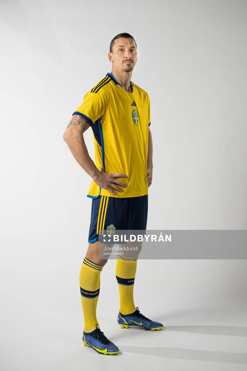 Zlatan Ibrahimovic of the Swedish national football team