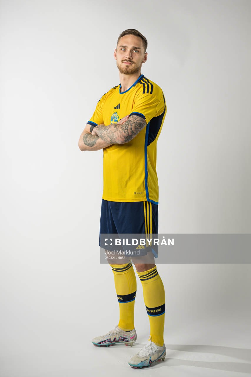 Linus Wahlqvist Egnell of the Swedish national football