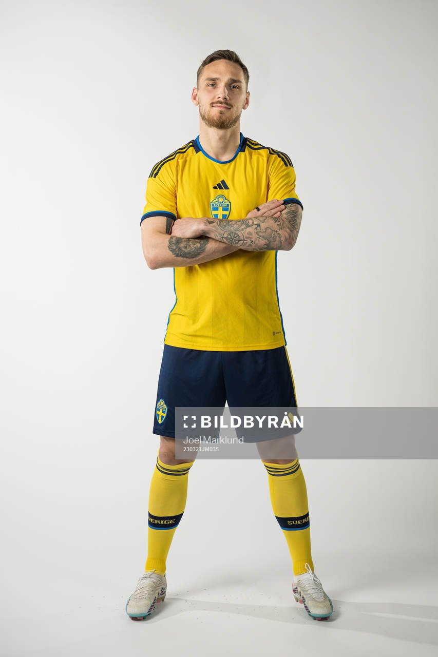 Linus Wahlqvist Egnell of the Swedish national football