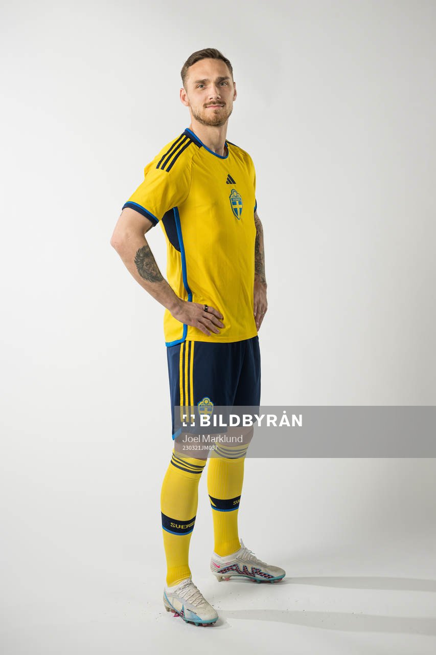 Linus Wahlqvist Egnell of the Swedish national football