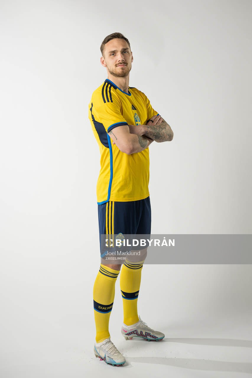 Linus Wahlqvist Egnell of the Swedish national football