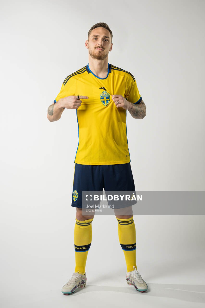Linus Wahlqvist Egnell of the Swedish national football