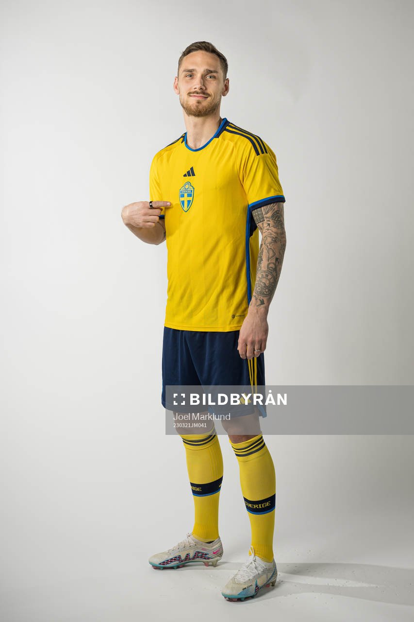 Linus Wahlqvist Egnell of the Swedish national football