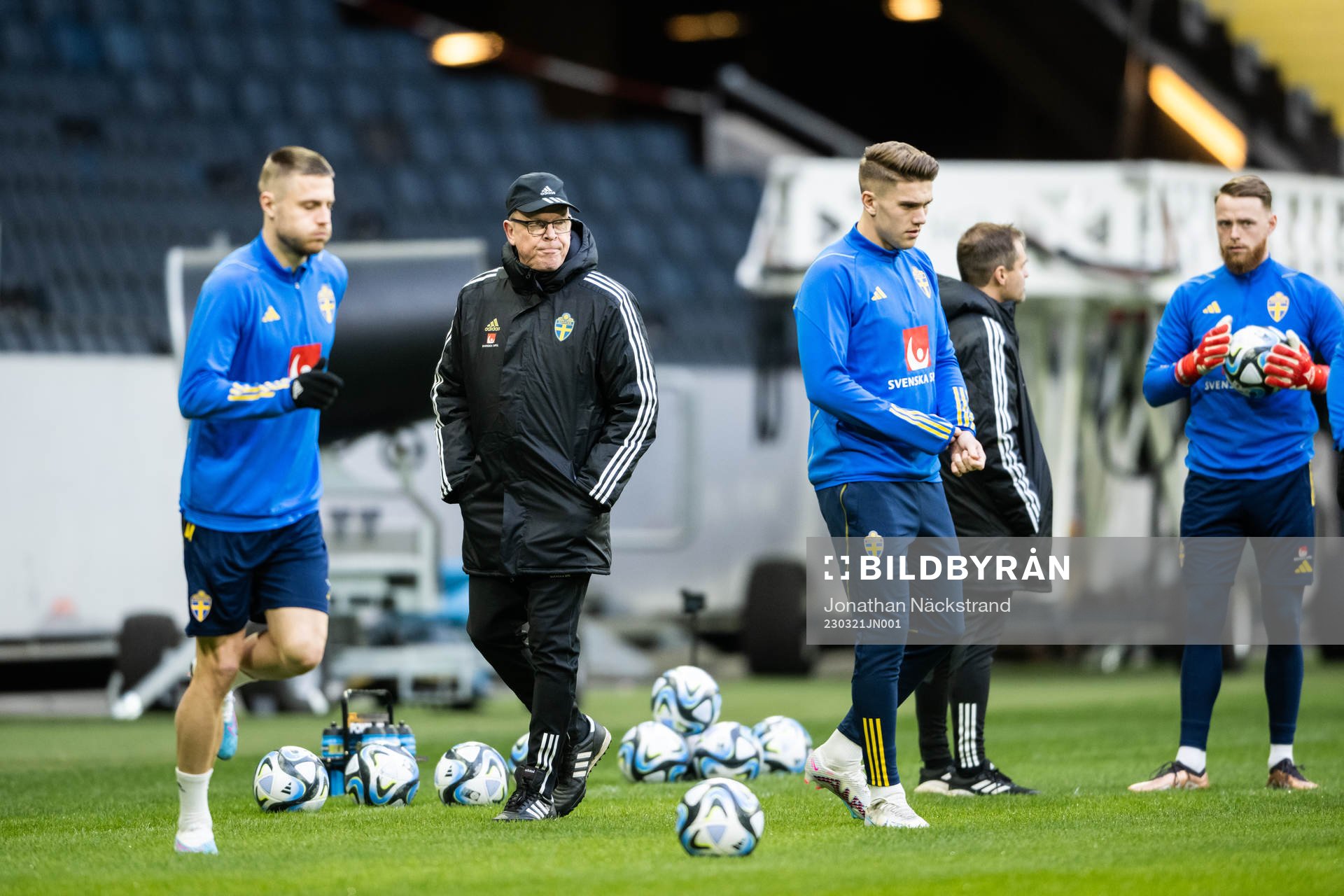 Janne Andersson head coach of the Swedish national football