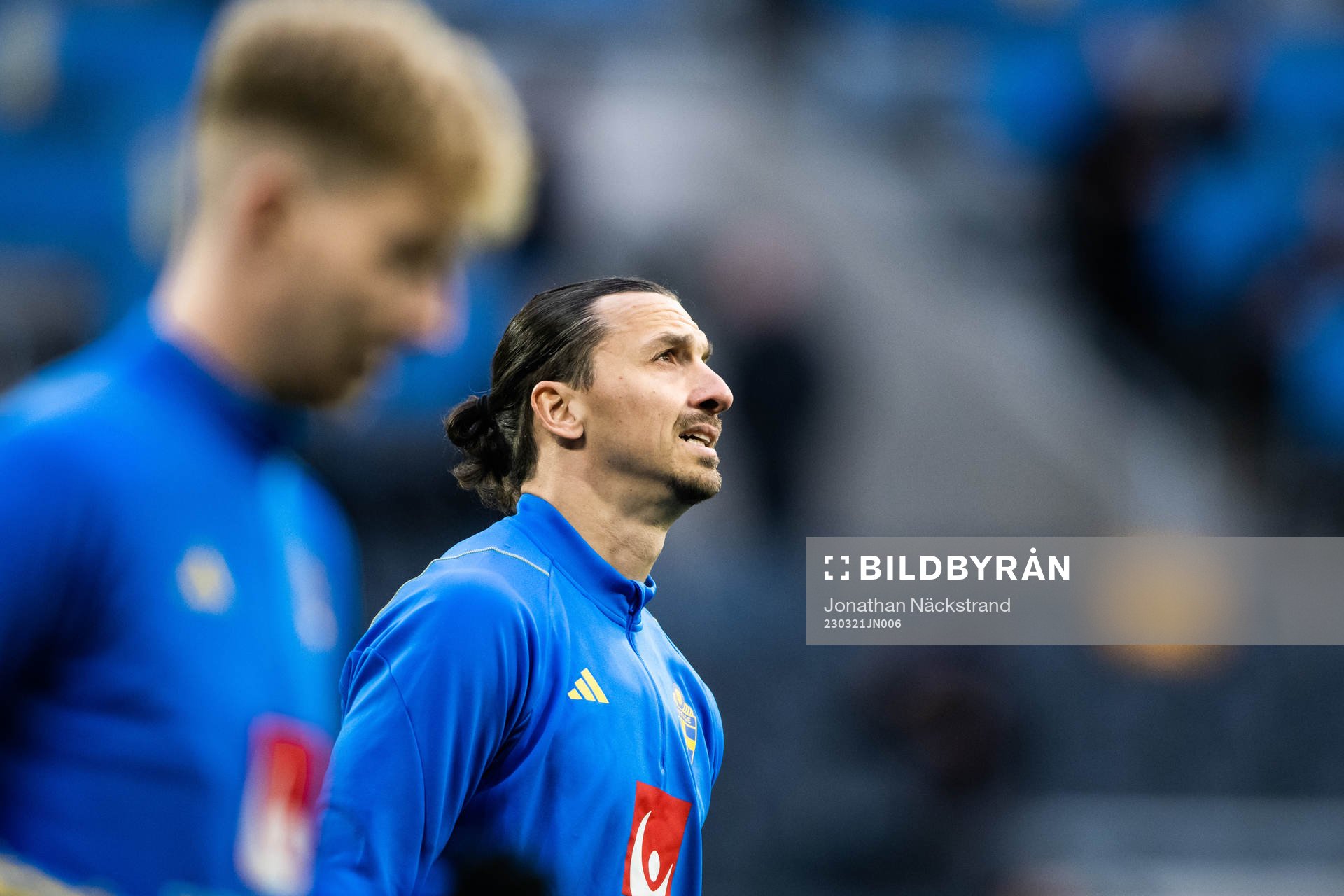Zlatan Ibrahimovic of the Swedish national football team