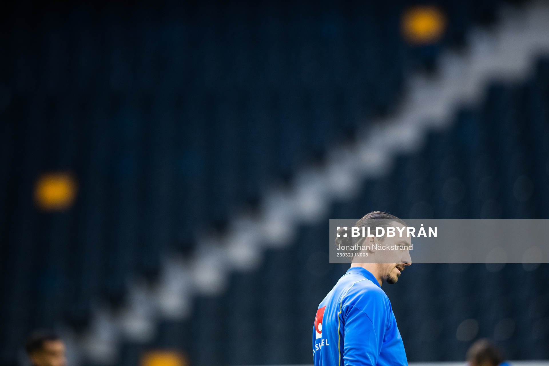 Zlatan Ibrahimovic of the Swedish national football team