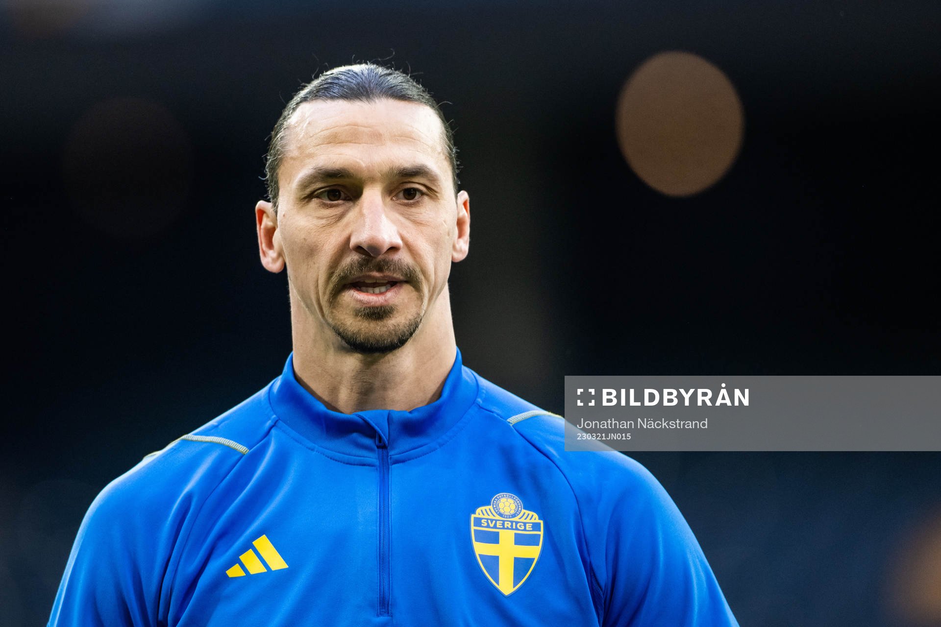 Zlatan Ibrahimovic of the Swedish national football team