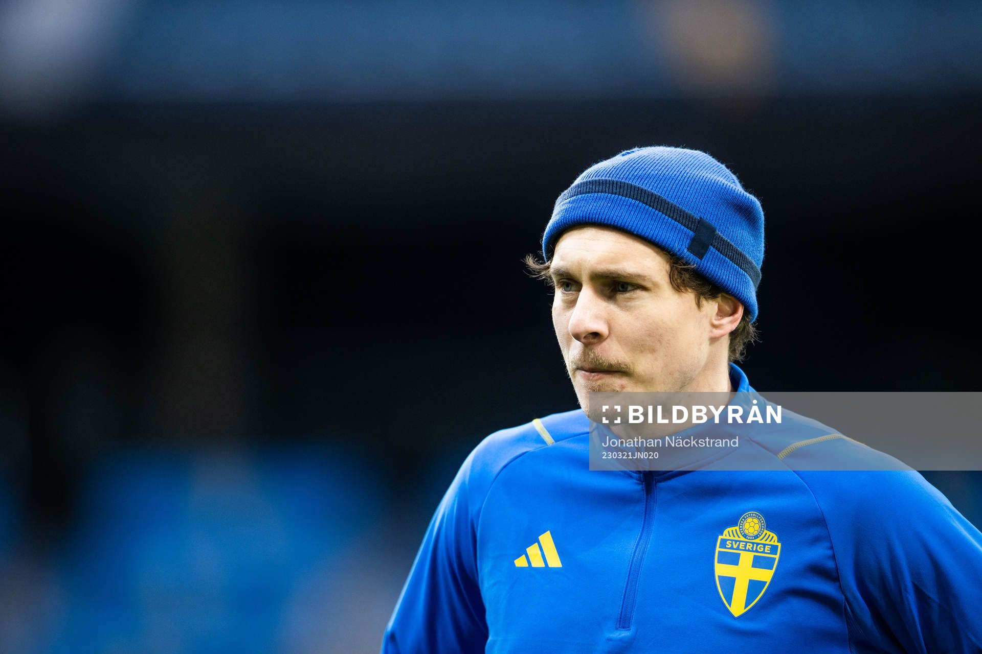 Victor Nilsson Lindelöf of the Swedish national football