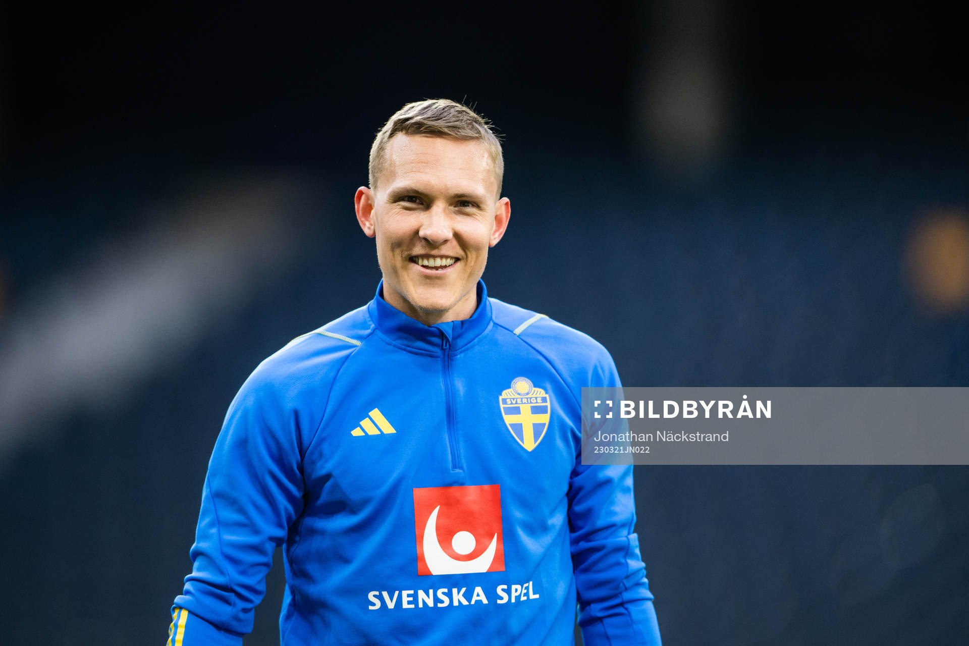 Ludwig Augustinsson of the Swedish national football team