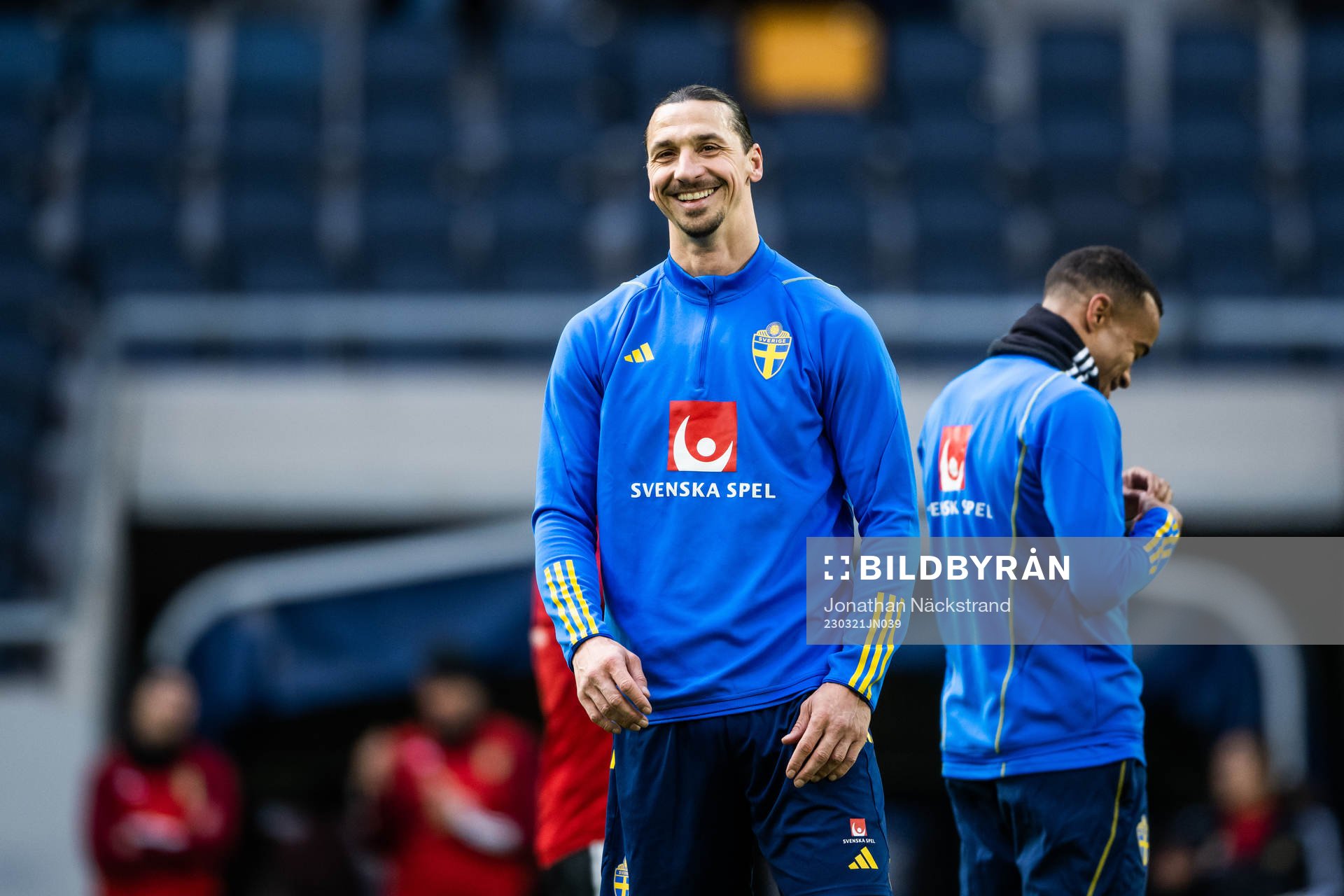 Zlatan Ibrahimovic of the Swedish national football team