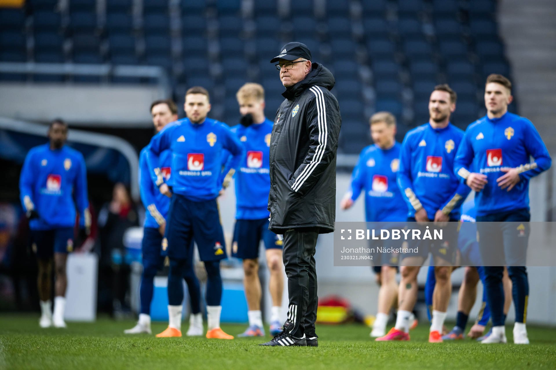 Janne Andersson head coach of the Swedish national football