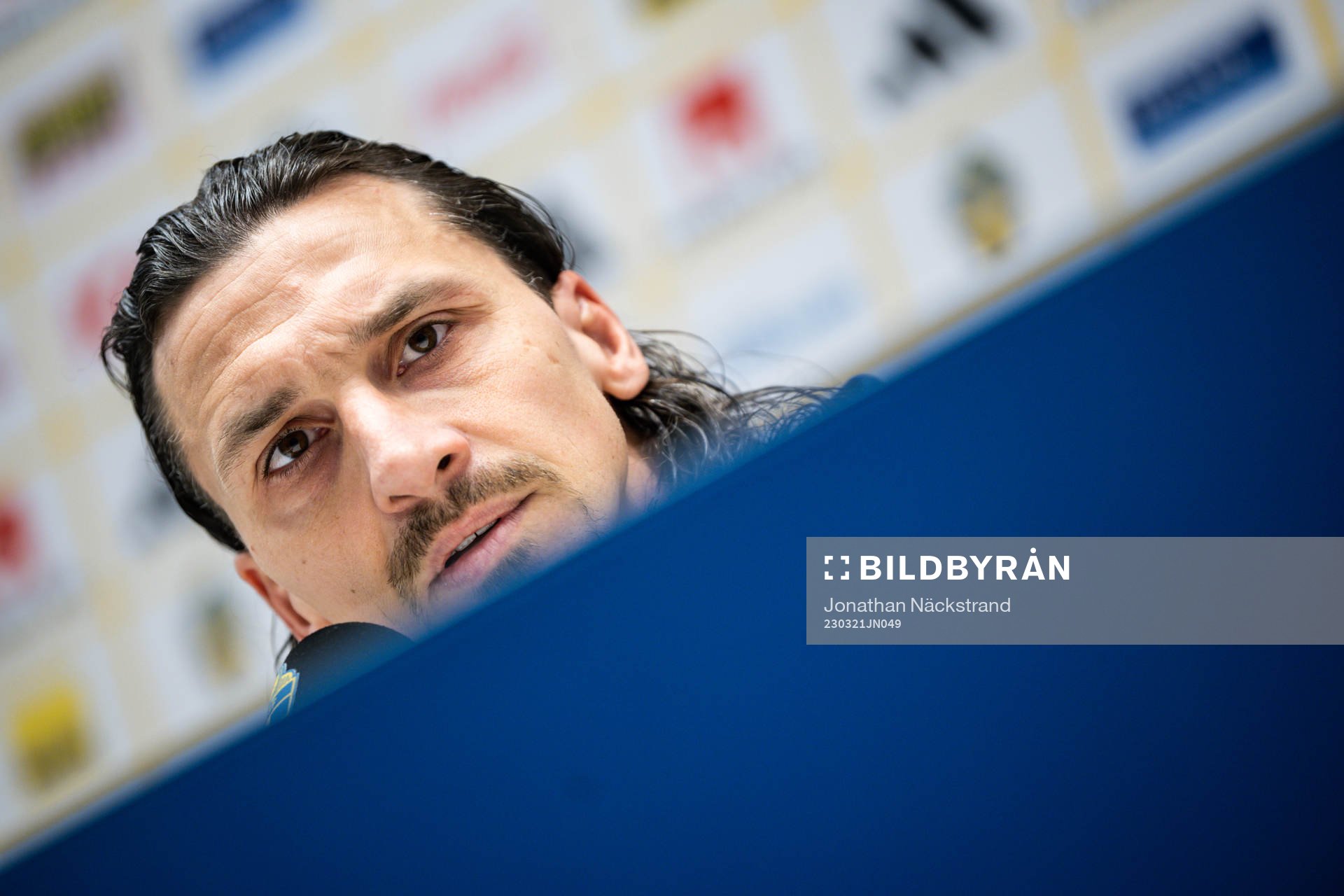 Zlatan Ibrahimovic of the Swedish national football team