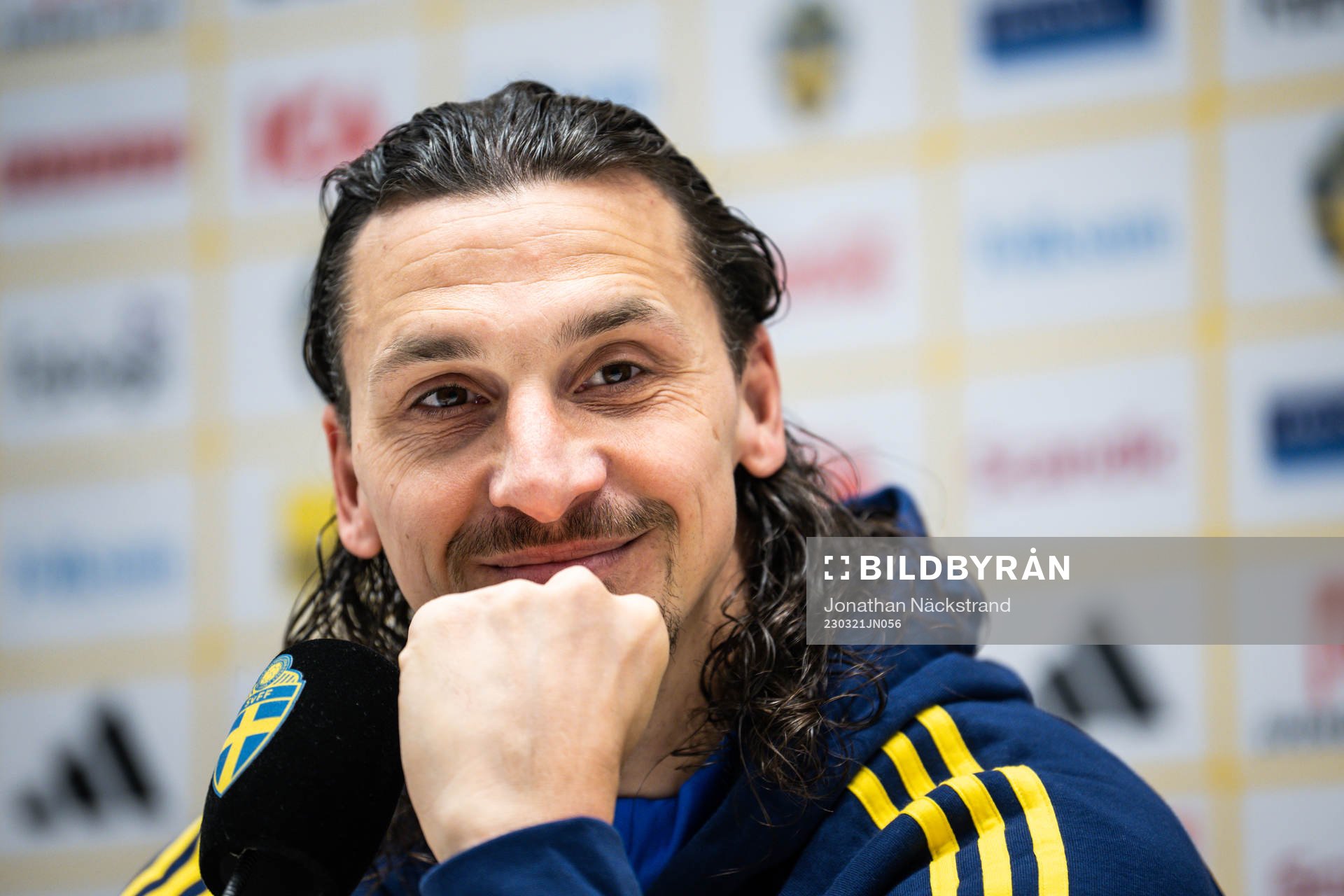 Zlatan Ibrahimovic of the Swedish national football team