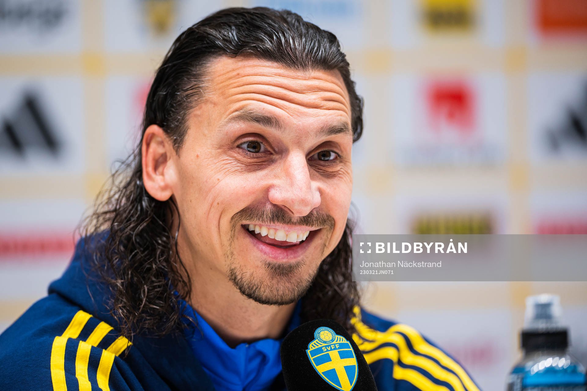 Zlatan Ibrahimovic of the Swedish national football team