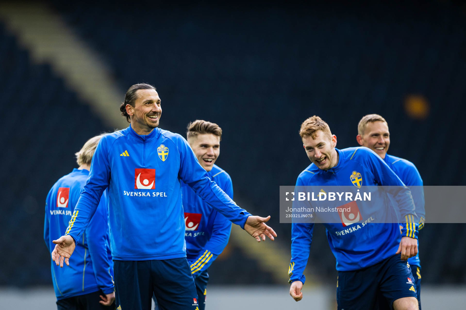 Zlatan Ibrahimovic, Viktor Gyökeres, Dejan Kulusevski and
