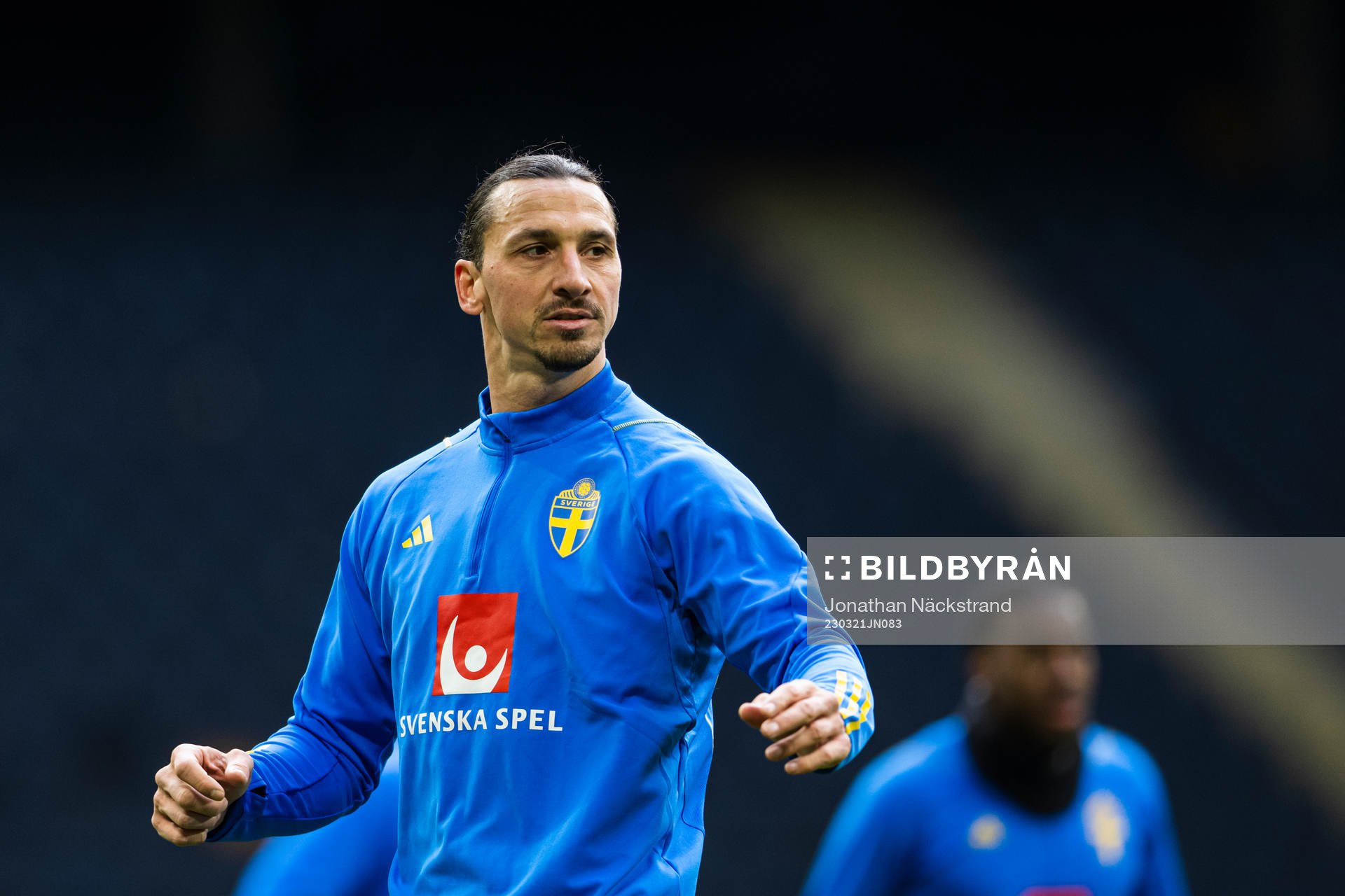 Zlatan Ibrahimovic of the Swedish national football team