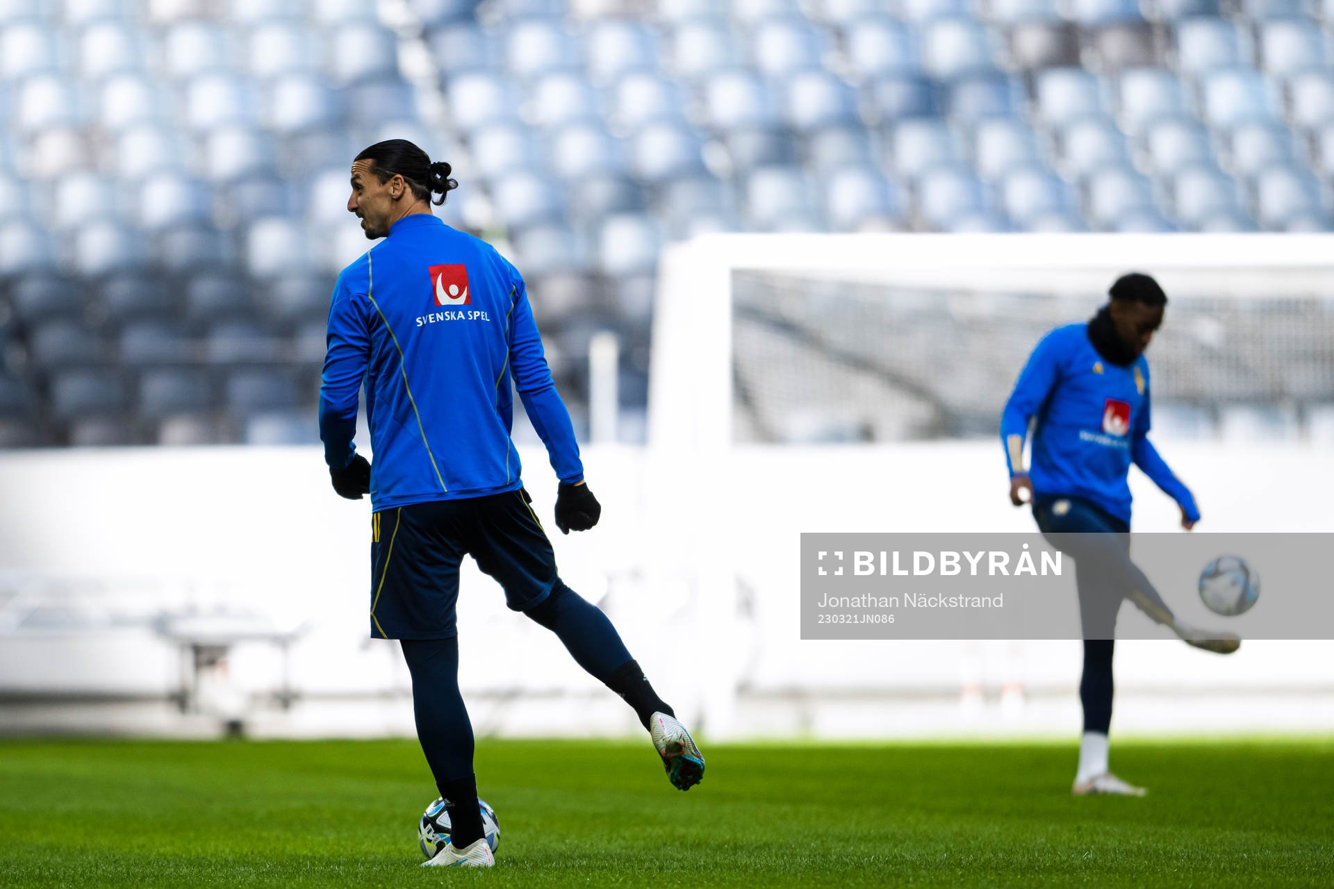 Zlatan Ibrahimovic of the Swedish national football team