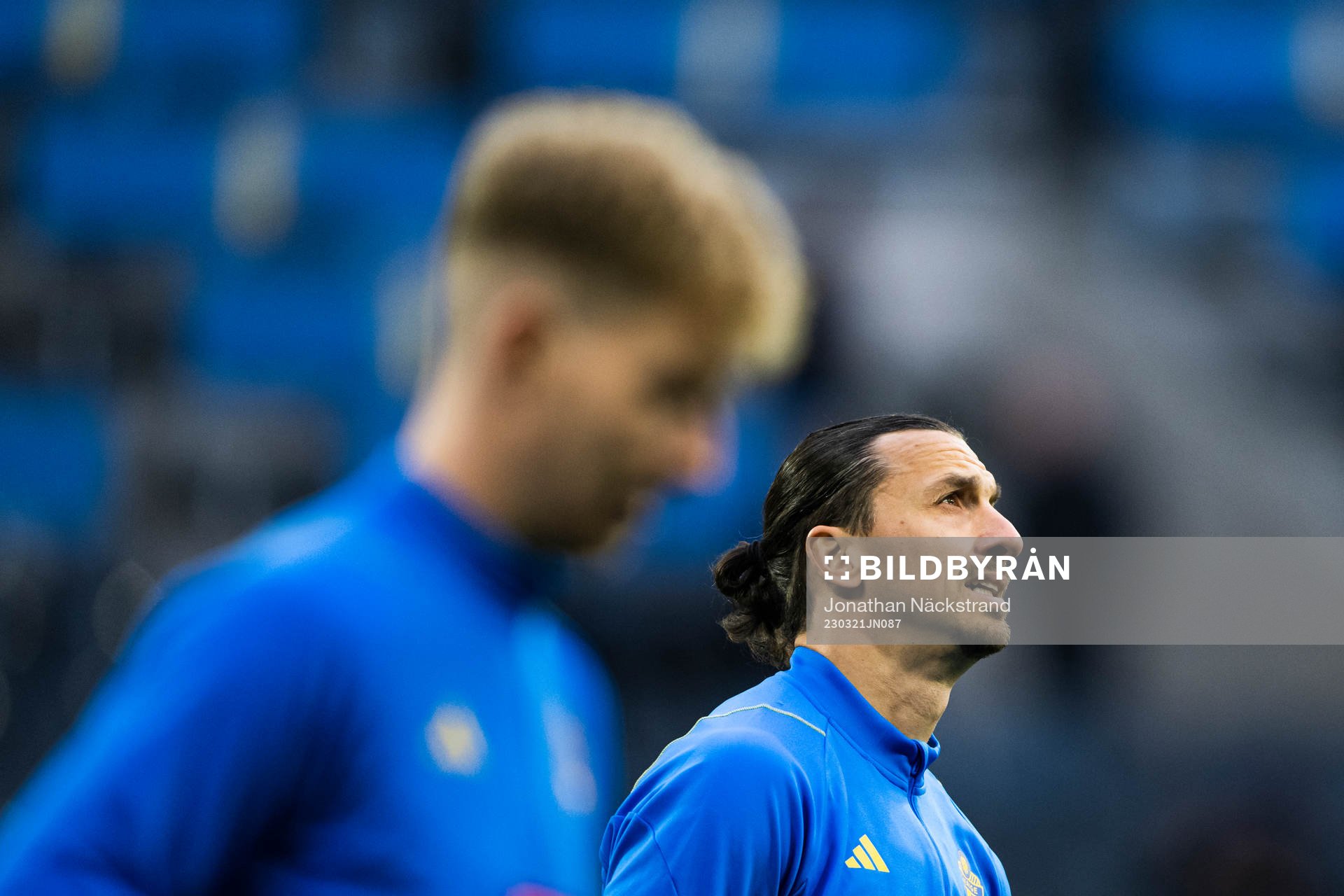 Zlatan Ibrahimovic of the Swedish national football team