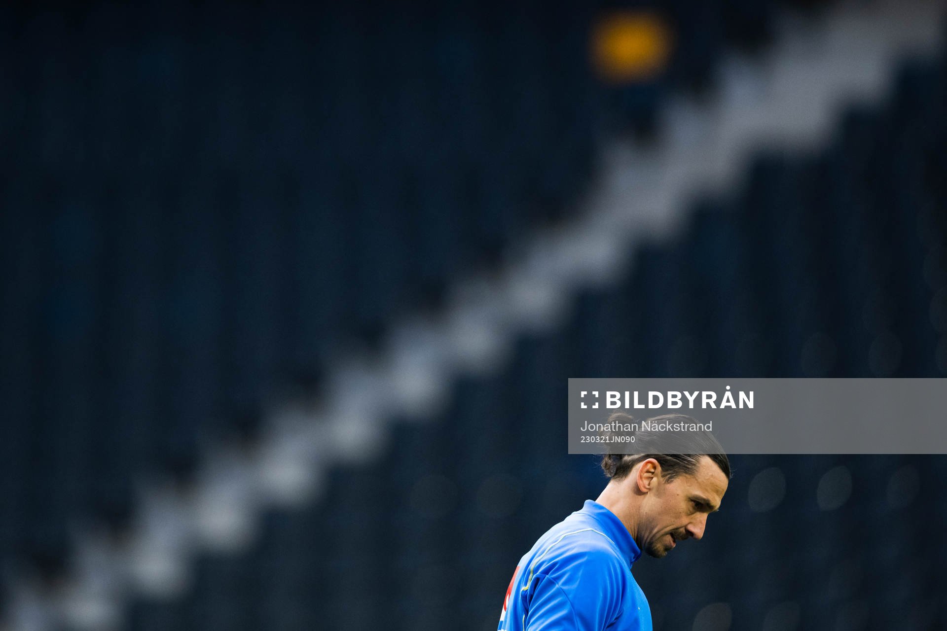 Zlatan Ibrahimovic of the Swedish national football team