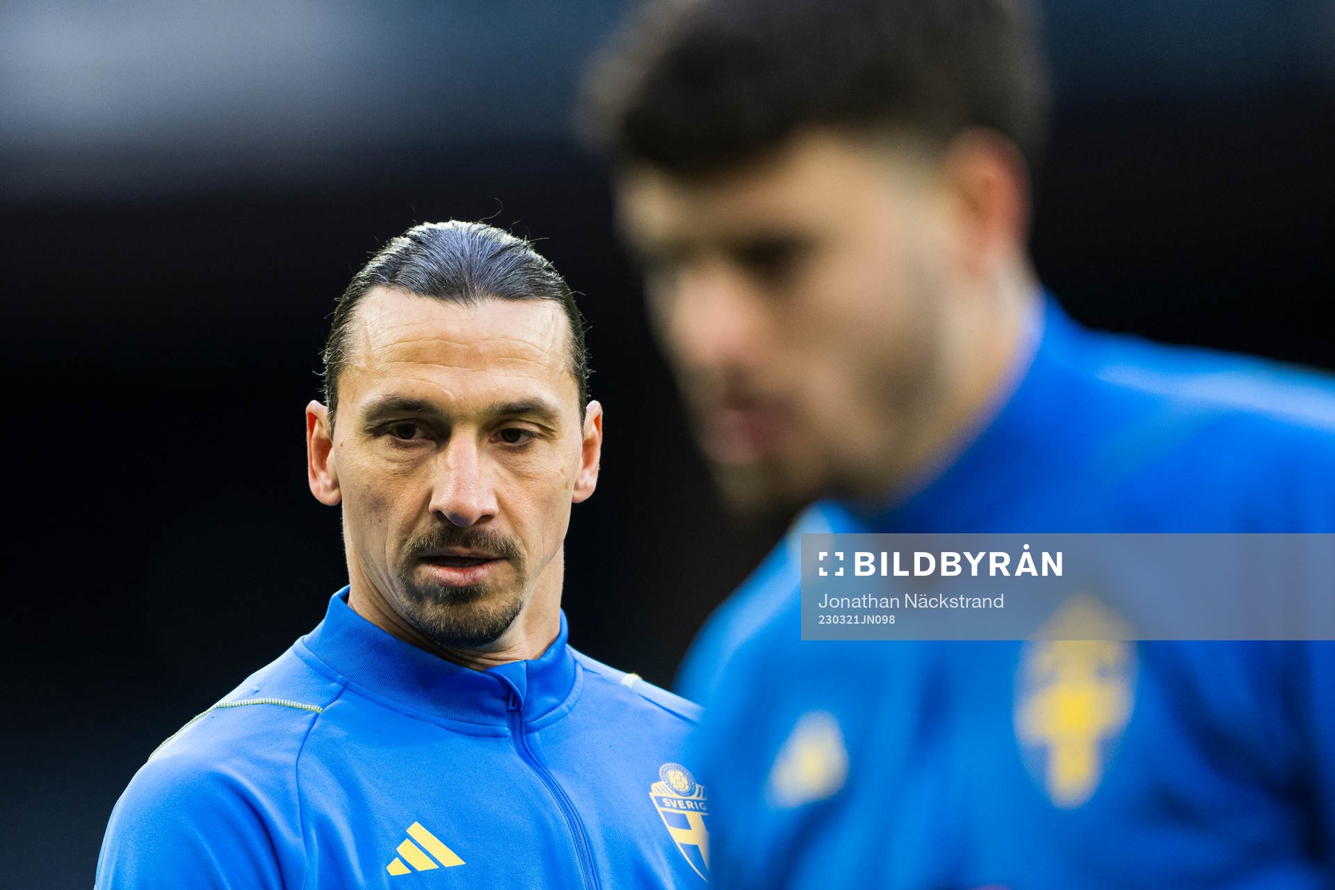 Zlatan Ibrahimovic of the Swedish national football team