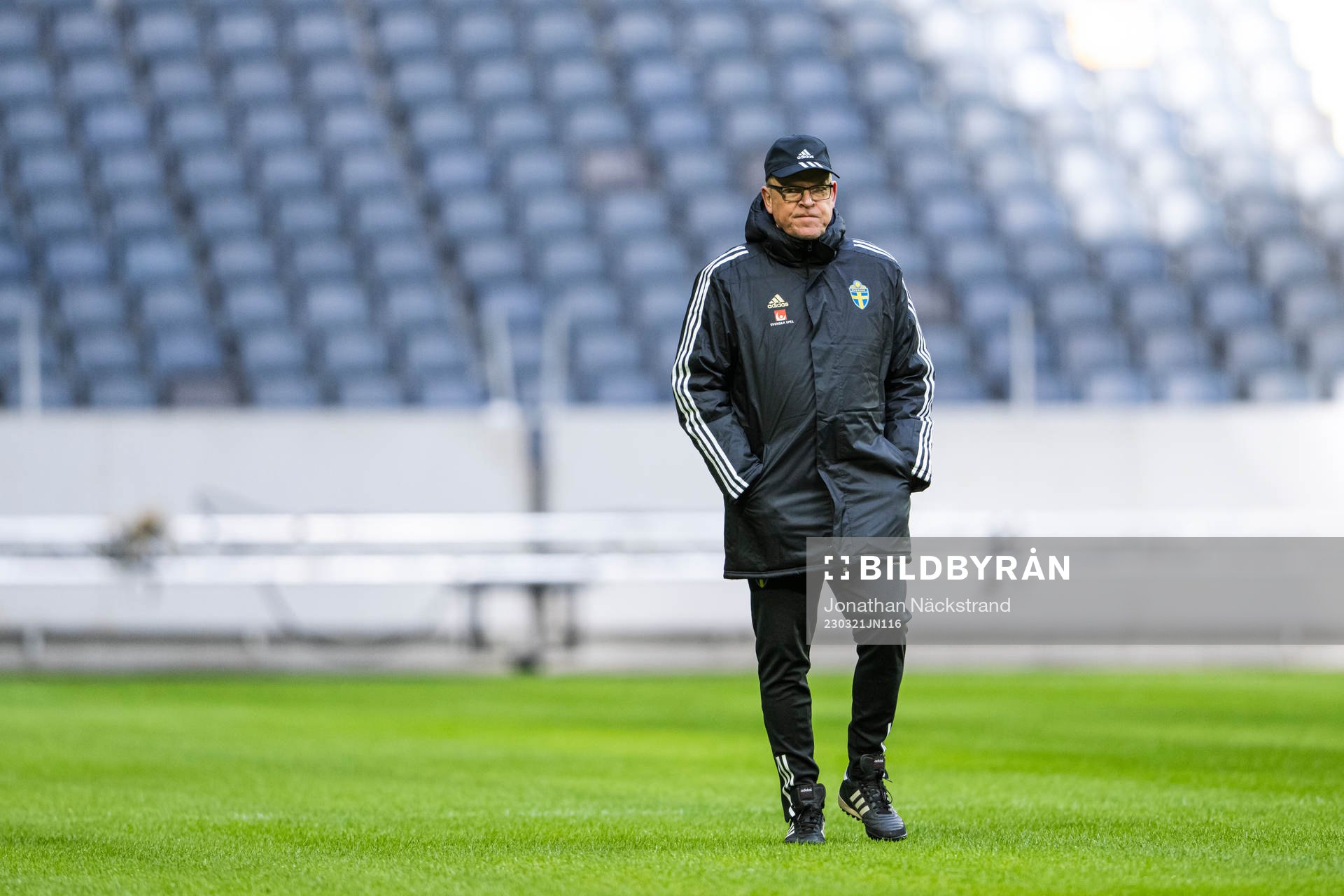Head coach Janne Andersson of the Swedish national football