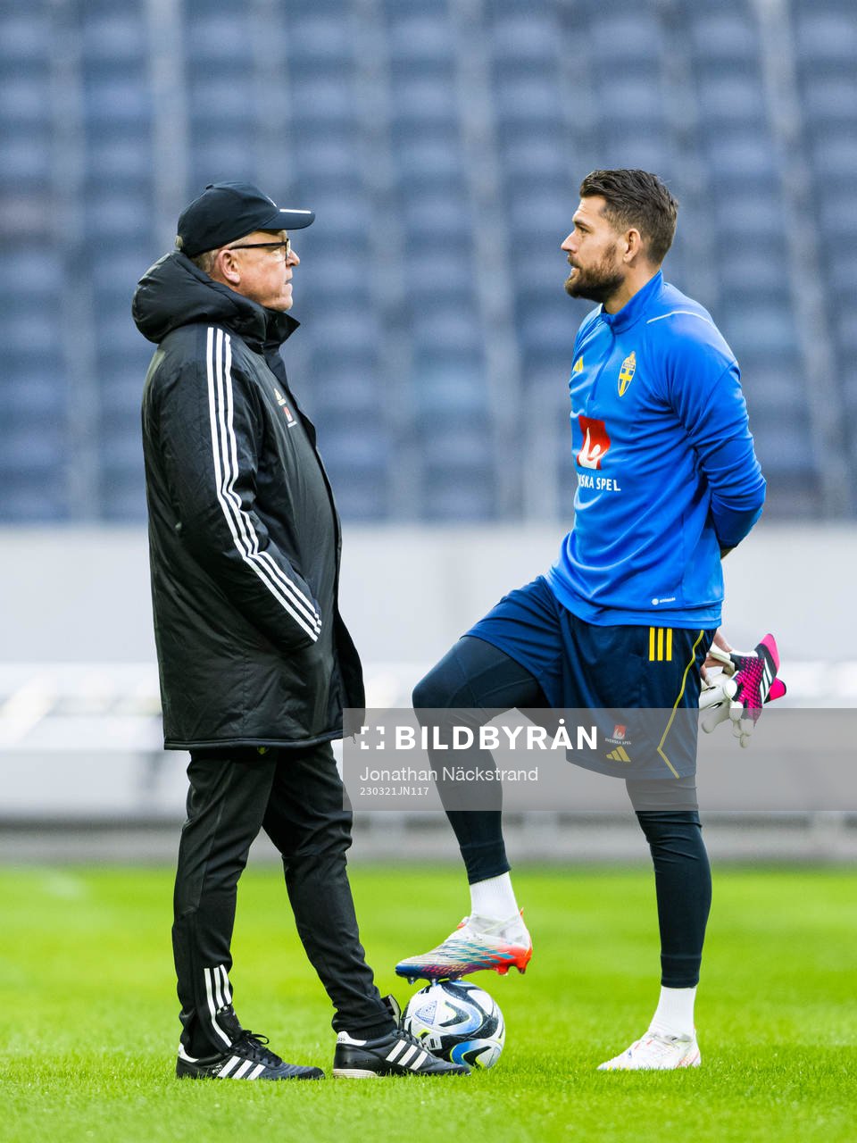 Head coach Janne Andersson of the Swedish national football
