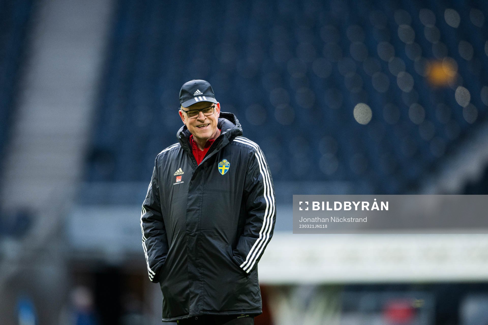 Head coach Janne Andersson of the Swedish national football