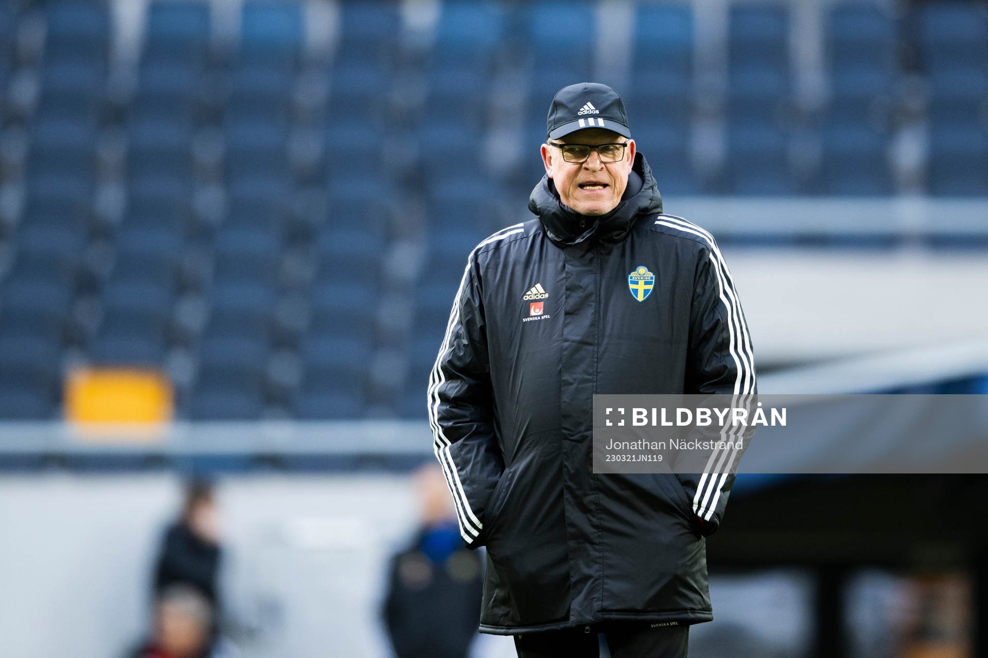 Head coach Janne Andersson of the Swedish national football