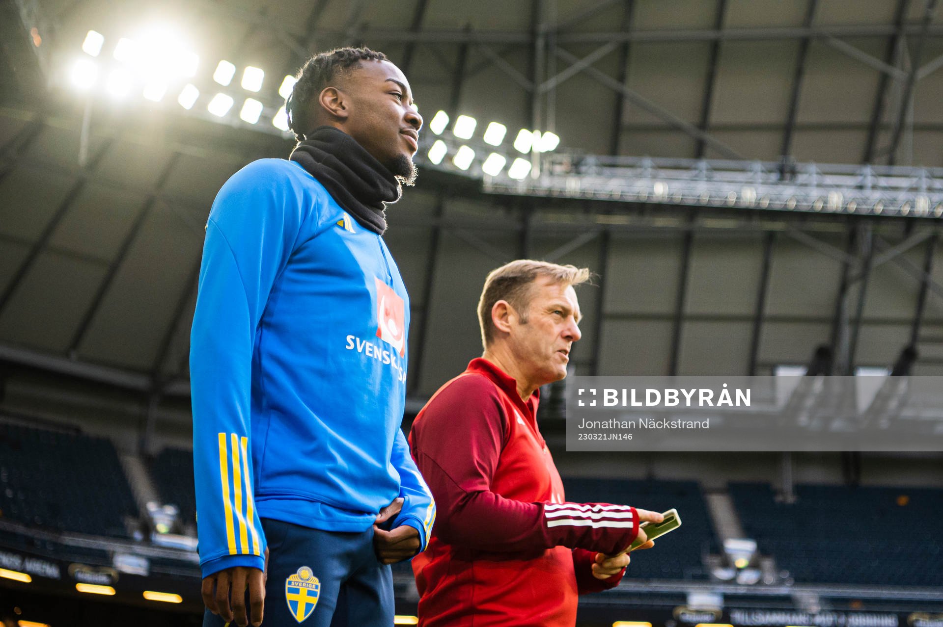 Anthony Elanga of the Swedish national football team