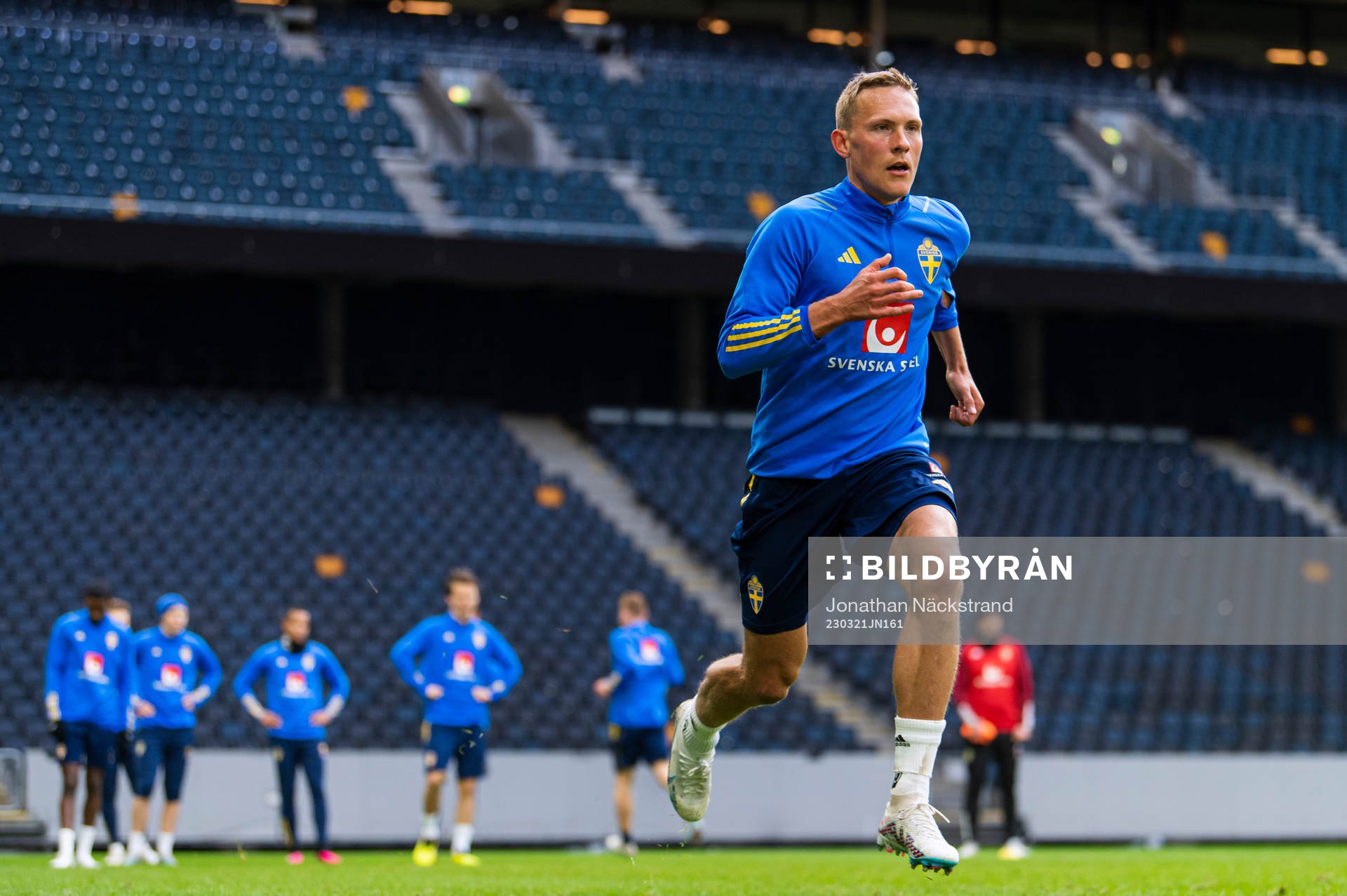 Ludwig Augustinsson of the Swedish national football team