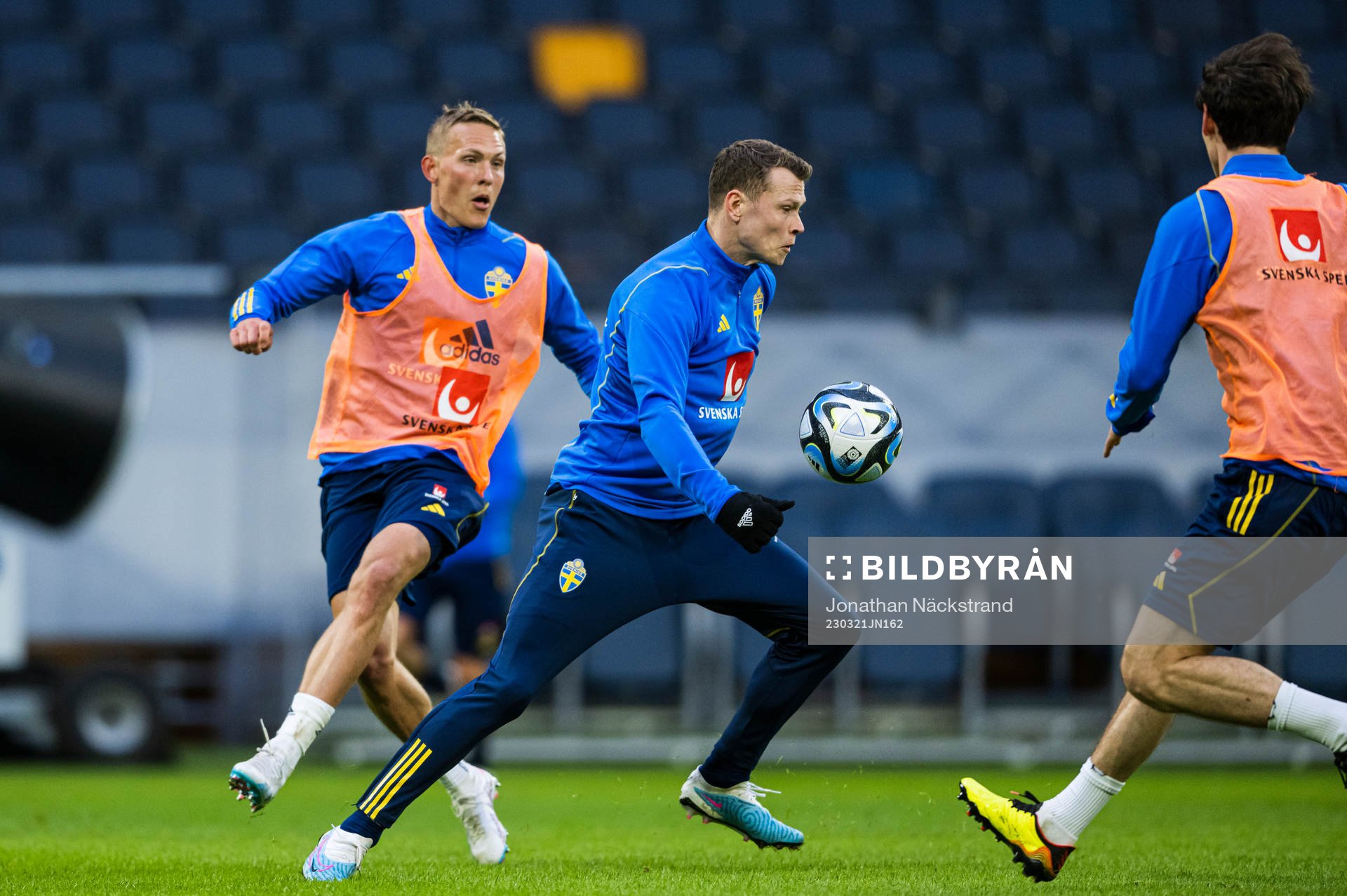 Viktor Claesson and Ludwig Augustinsson of the Swedish