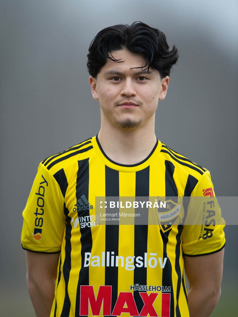Mera Haidari, IFK Hässleholm, lag och porträttfoto i