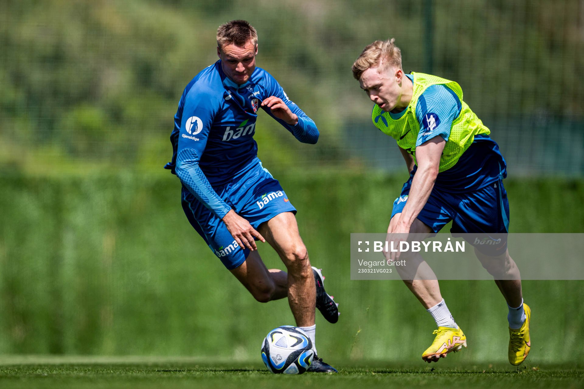 Stian Gregersen and Ola Brynhildsen of the Norwegian