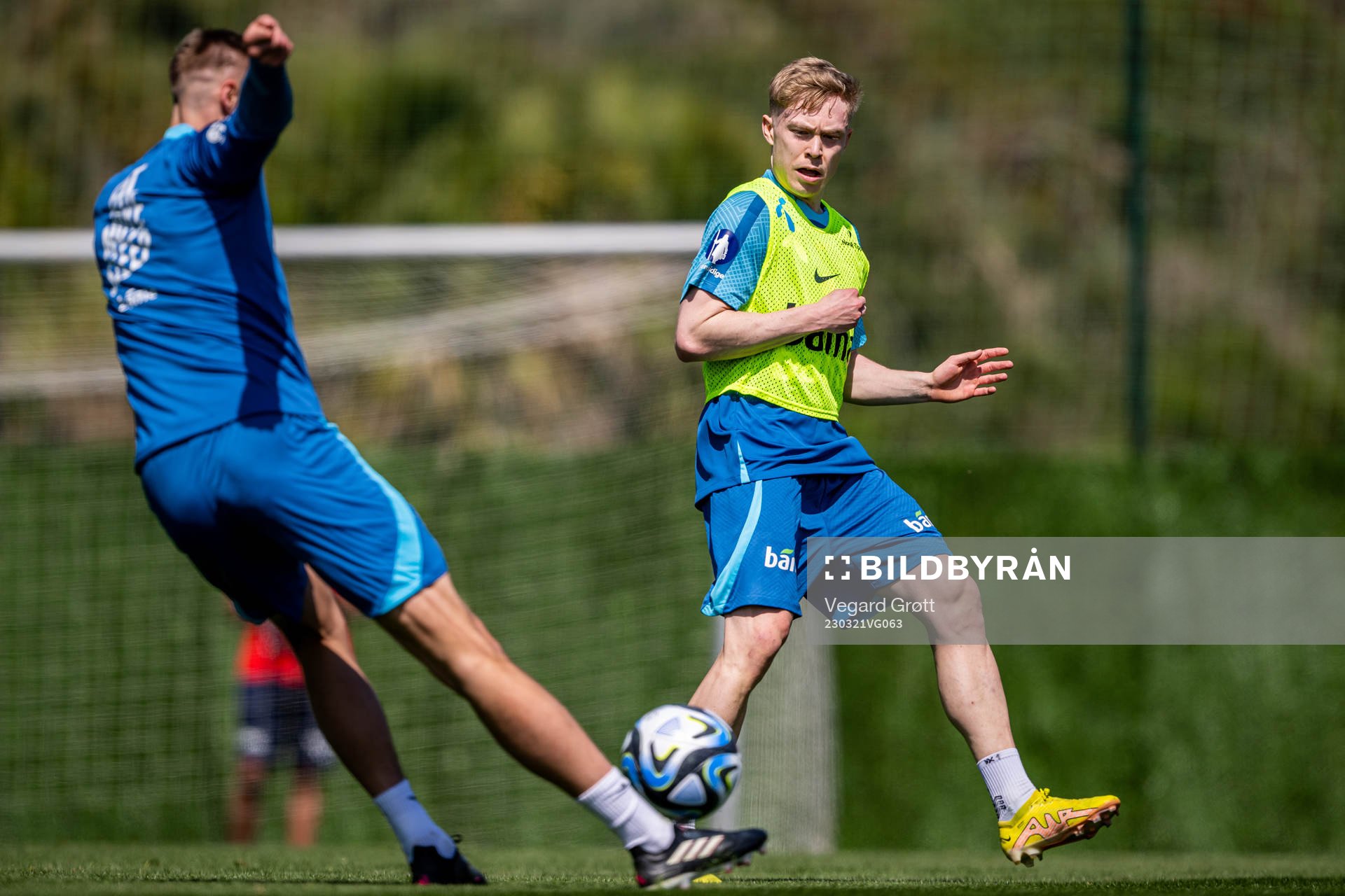 Ola Brynhildsen of the Norwegian national football team