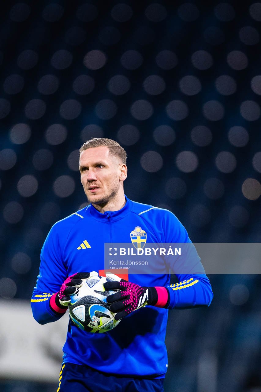 Goalkeeper Robin Olsen