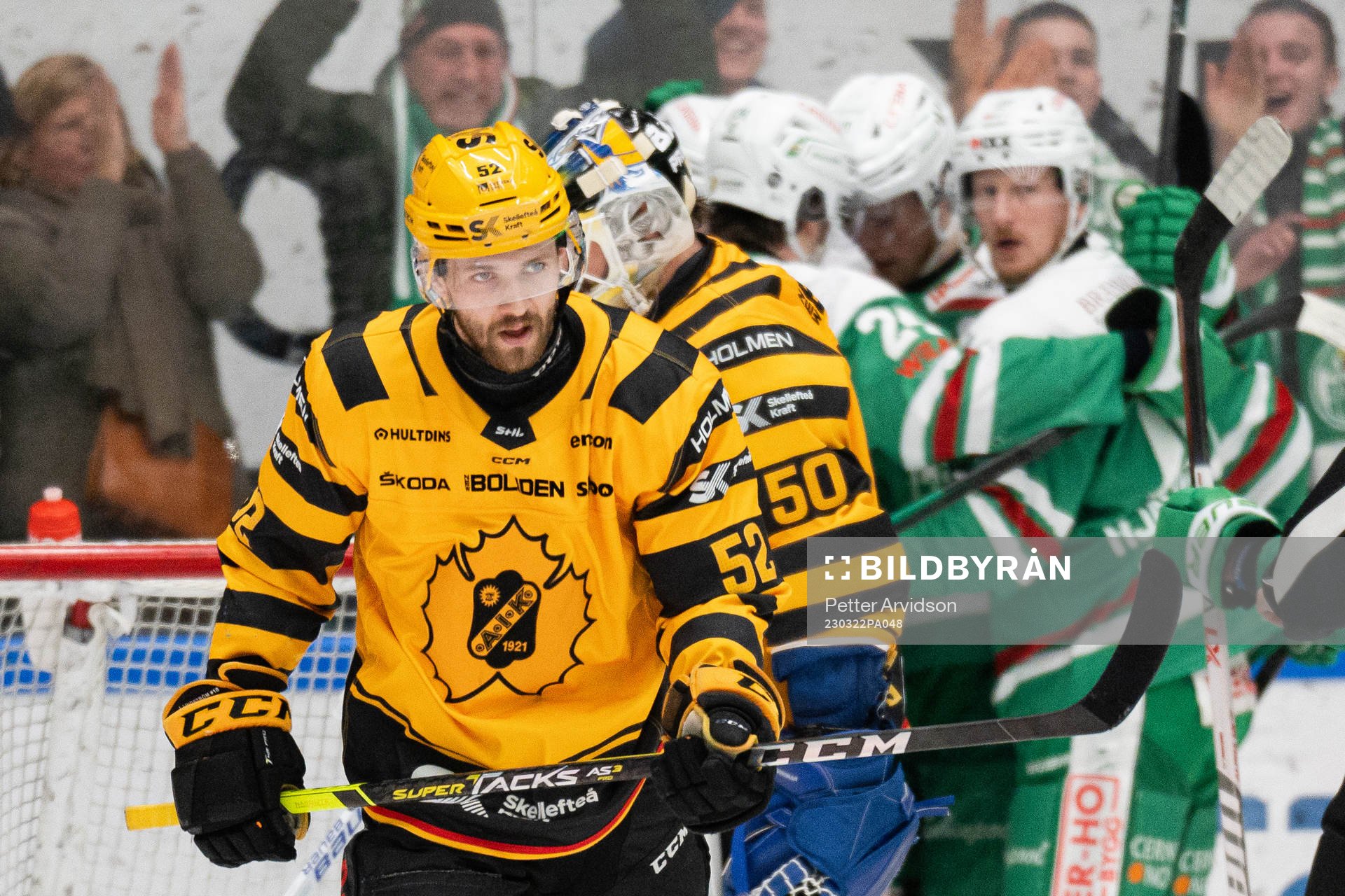 Skellefteås Arvid Lundberg deppar