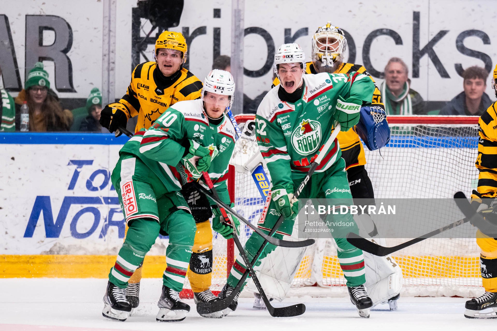 Rögles Simon Hjalmarsson och Oskar Pettersson oroar