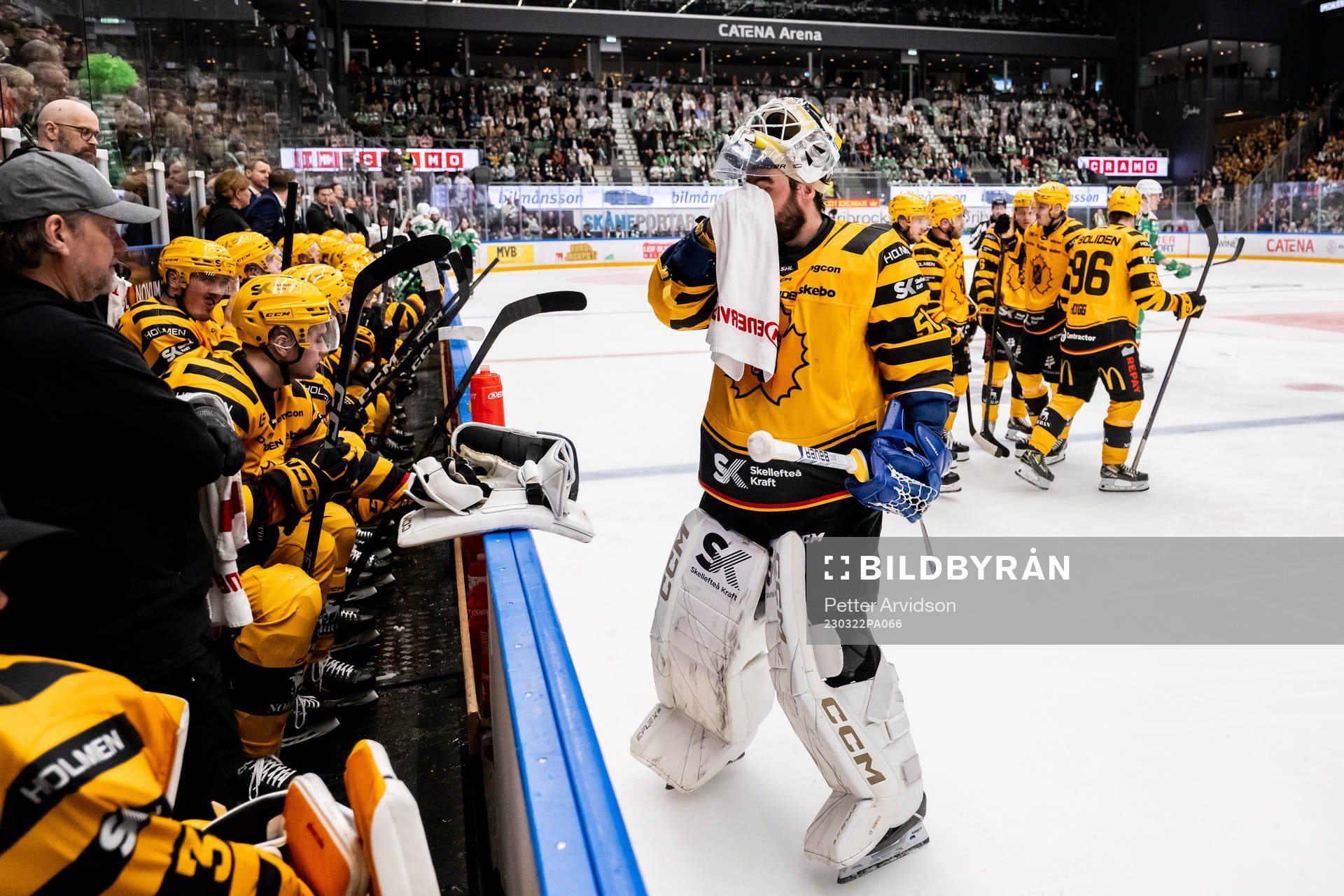 Skellefteås målvakt Frans Tuohimaa