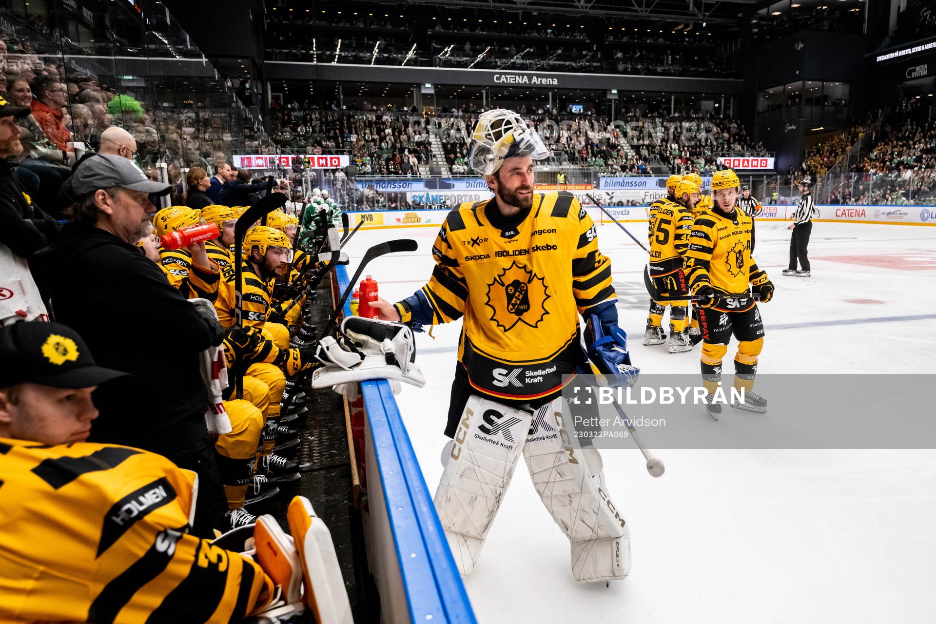 Skellefteås målvakt Frans Tuohimaa