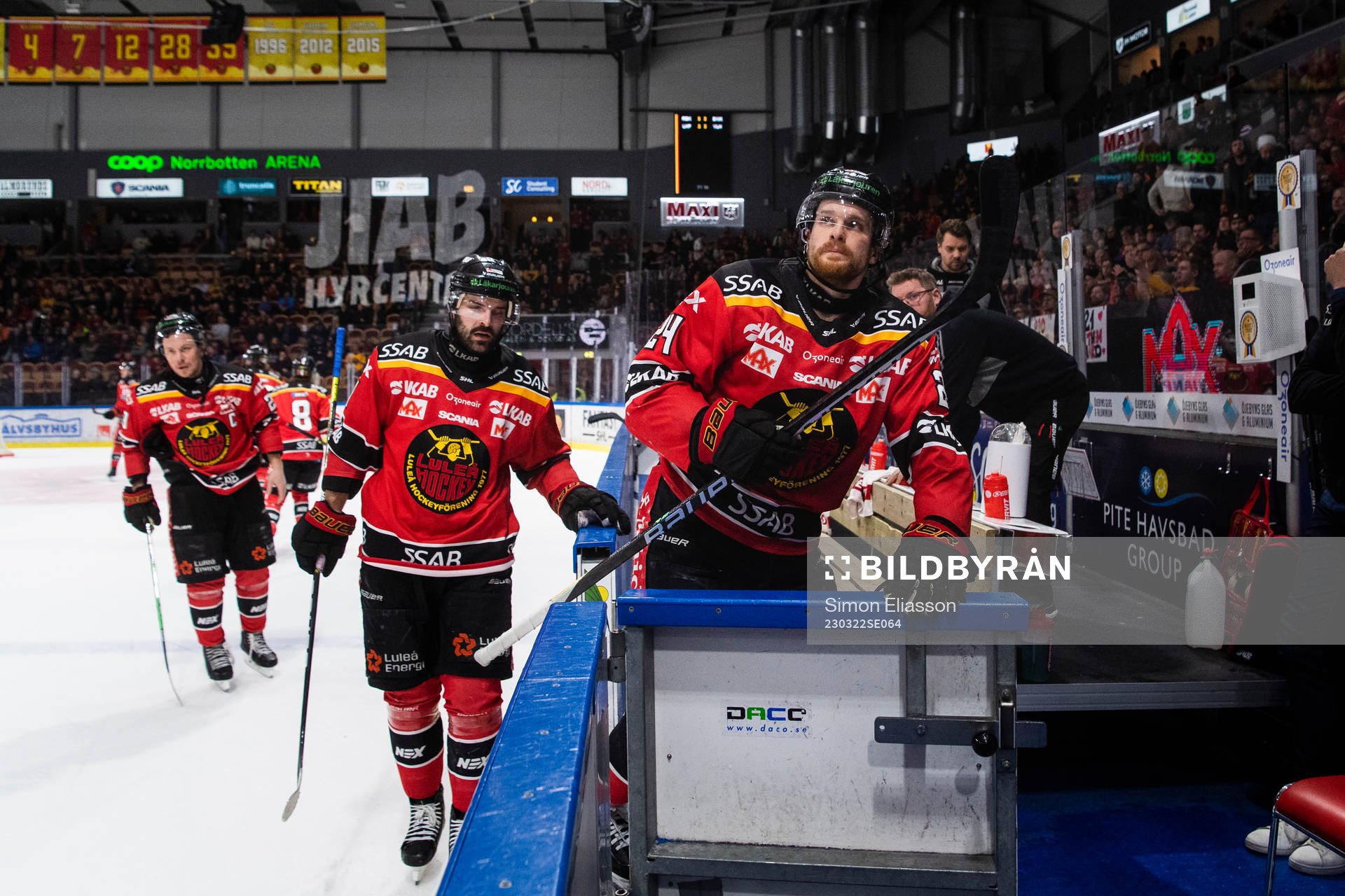 Luleås Linus Fröberg och Brendan Shinnimin