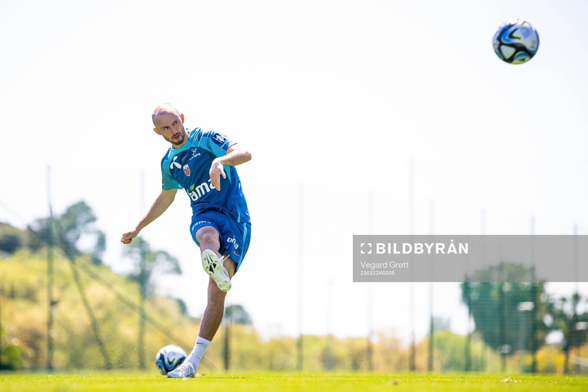 Fredrik Aursnes of the Norwegian national football team