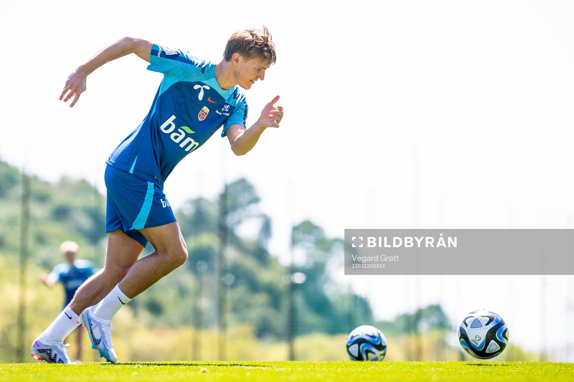 Martin Ødegaard of the Norwegian national football team