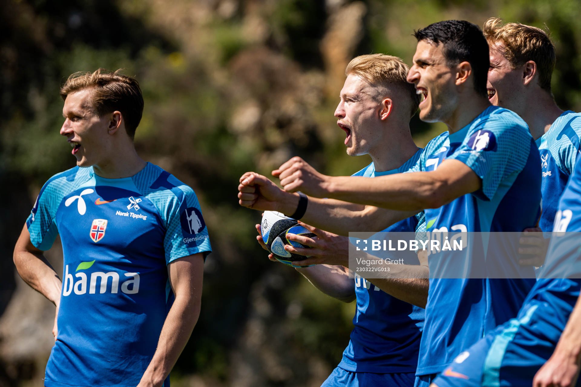 Marcus Holmgren Pedersen, Andreas Hanche-Olsen and Mohamed