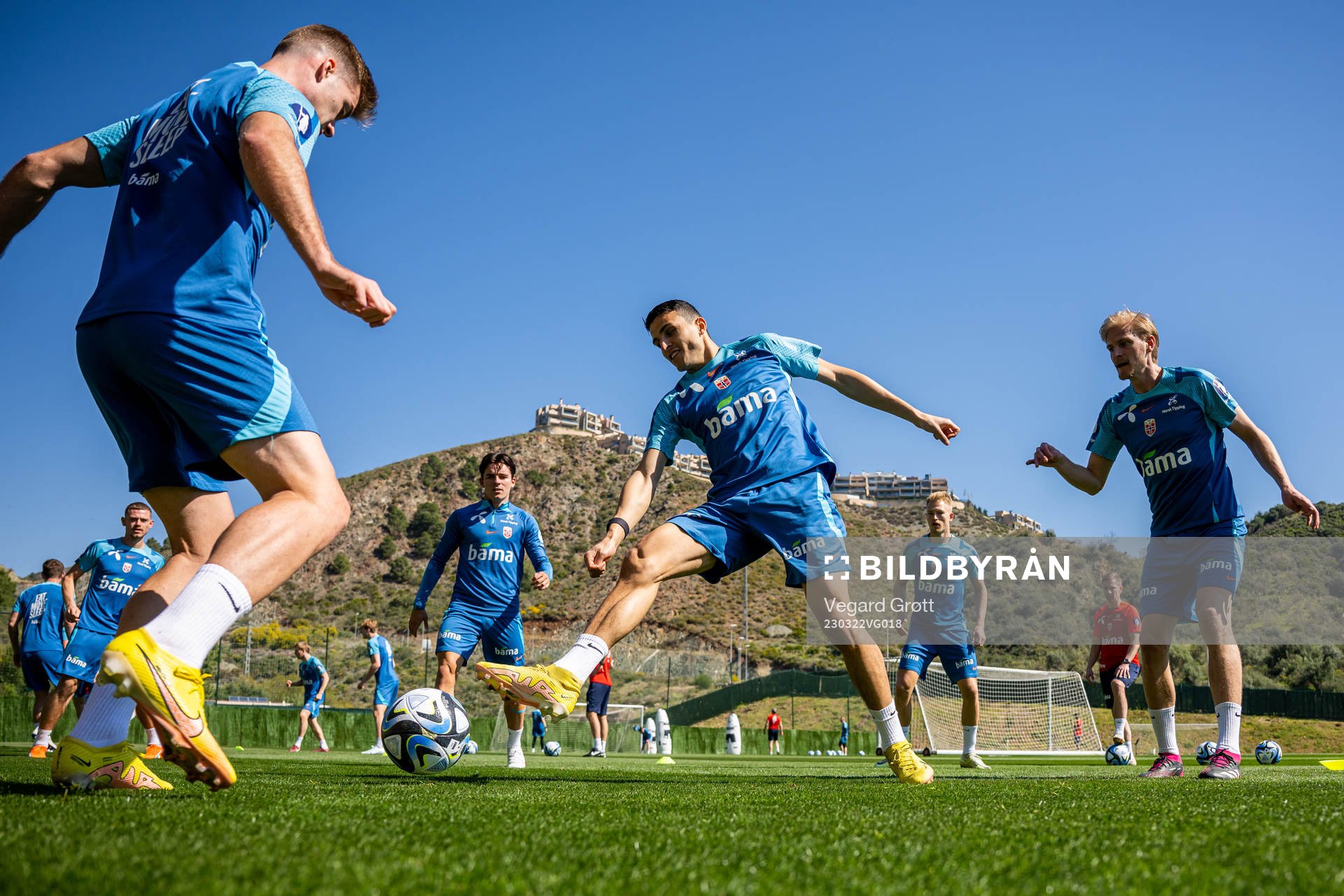 Mohamed Elyounoussi of the Norwegian national football team