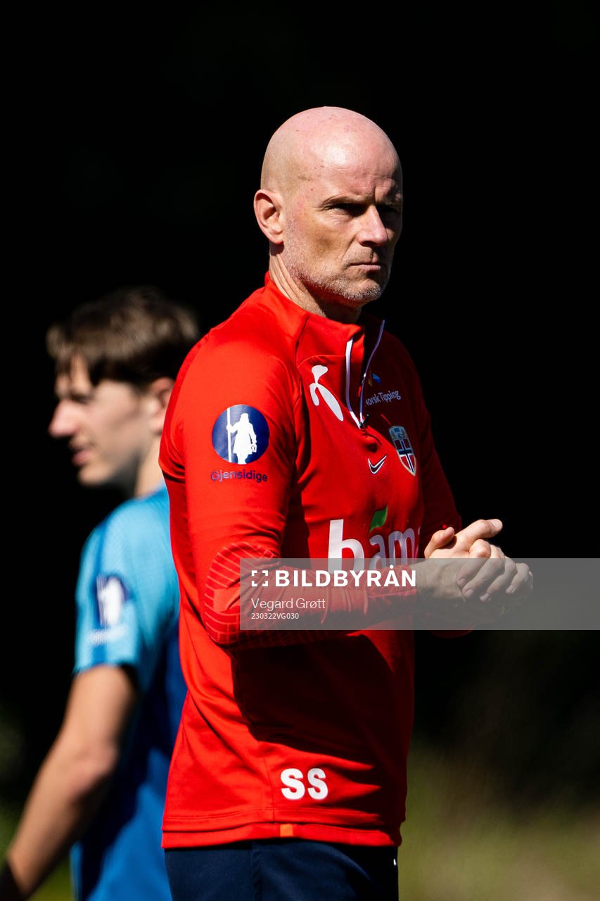 Ståle Solbakken, head coach of the Norwegian national