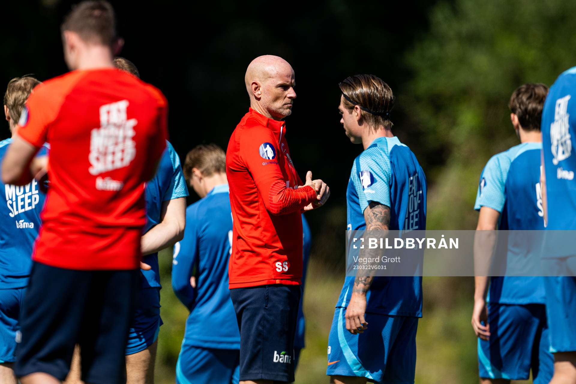 Ståle Solbakken, head coach of the Norwegian national